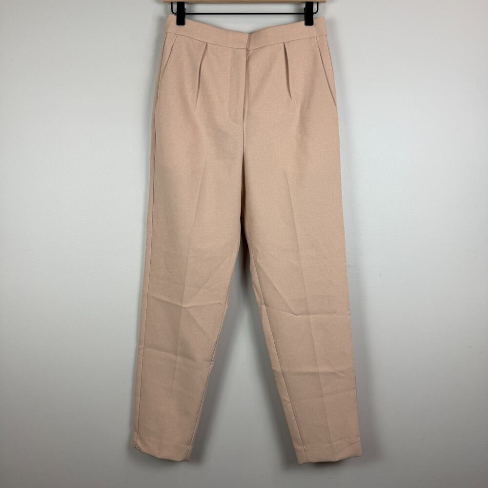 Theory City Pants Women's 2 Petal Pink Prospective Light Tapered Leg Classic NWT